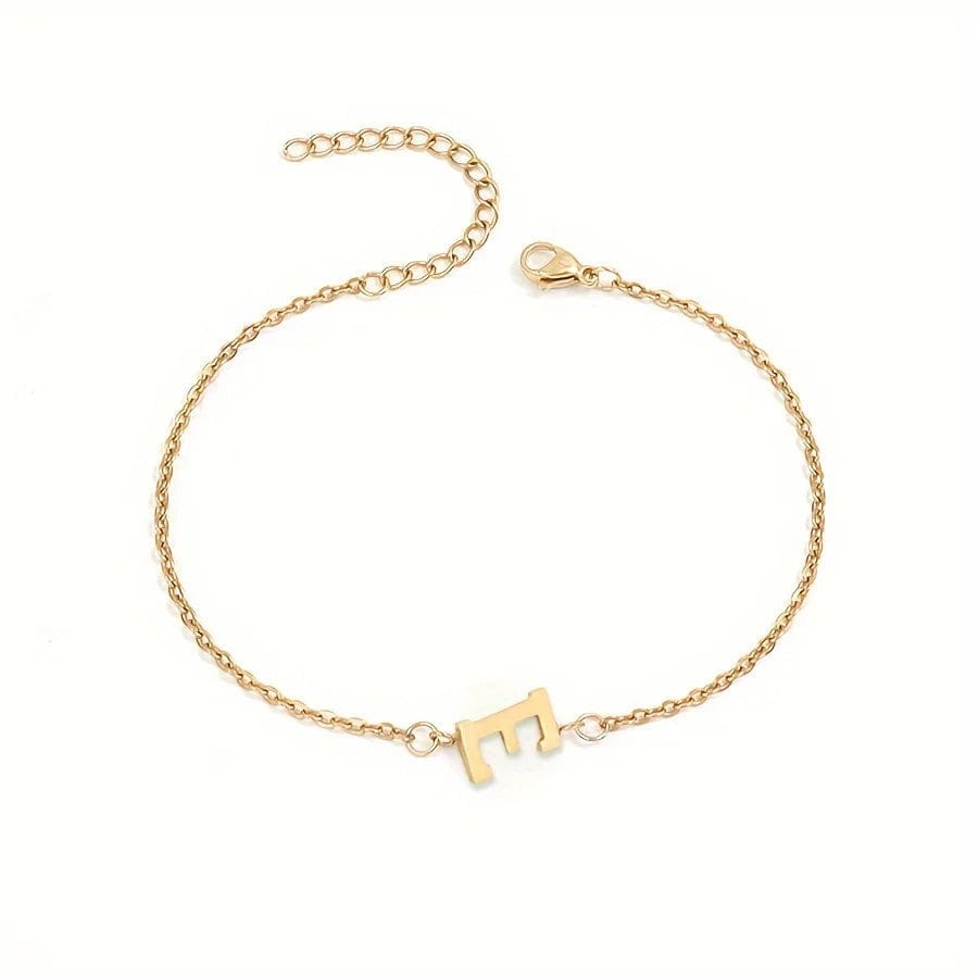 Pulseira Minimalista Letras