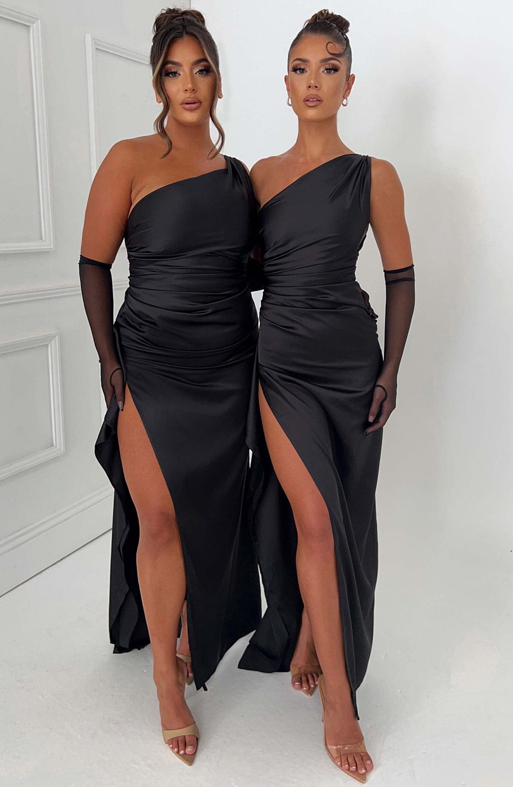 Ariel Maxi Dress Black - Vestido Longo Ariel Preto, Elegância Atemporal e Sofisticação Exclusiva