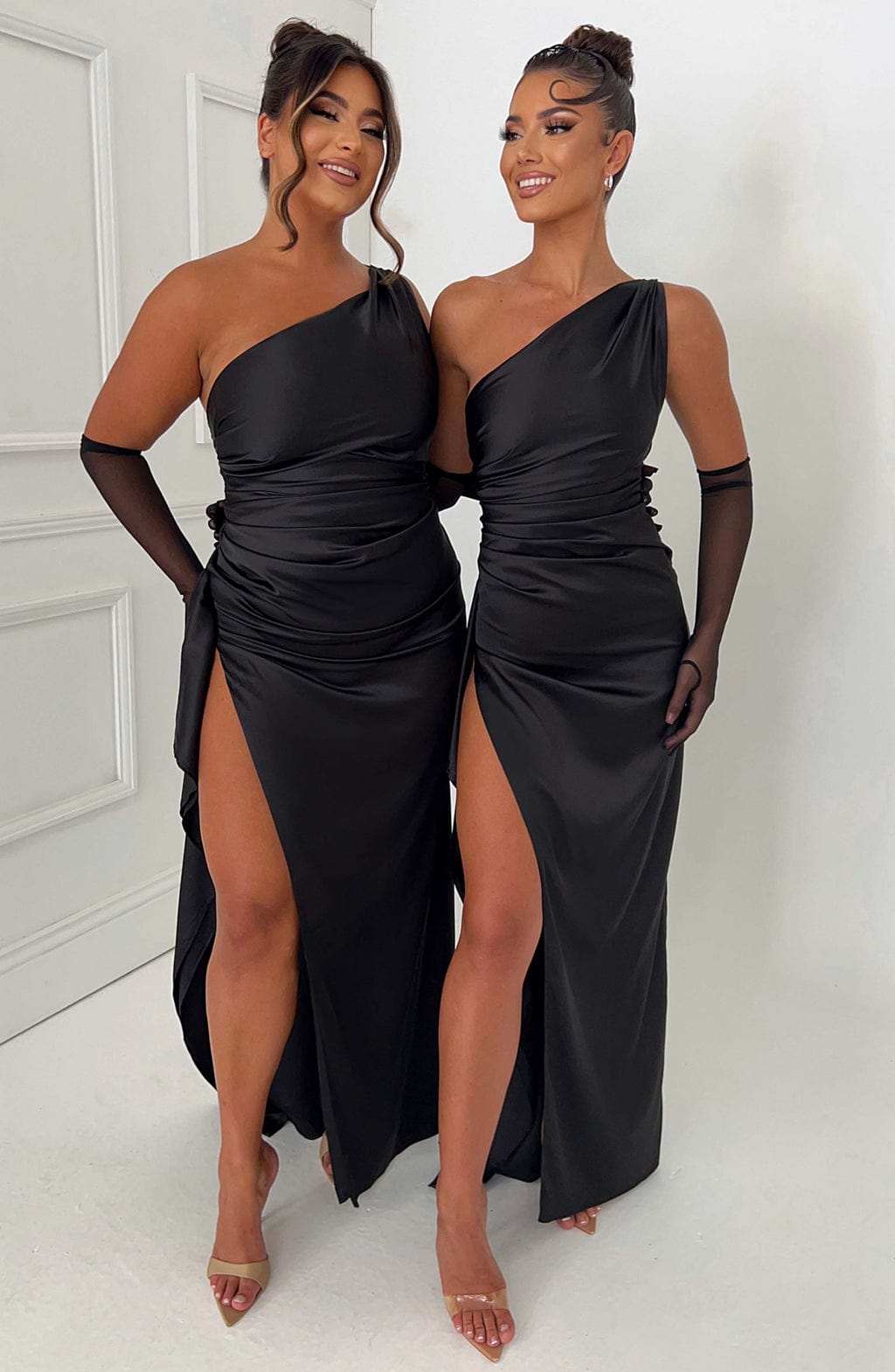Ariel Maxi Dress Black - Vestido Longo Ariel Preto, Elegância Atemporal e Sofisticação Exclusiva
