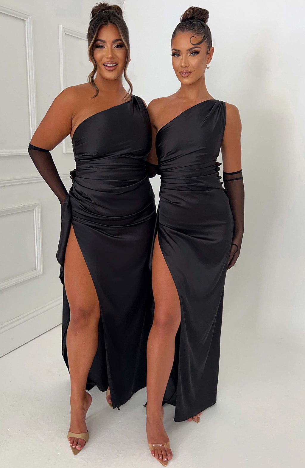 Ariel Maxi Dress Black - Vestido Longo Ariel Preto, Elegância Atemporal e Sofisticação Exclusiva