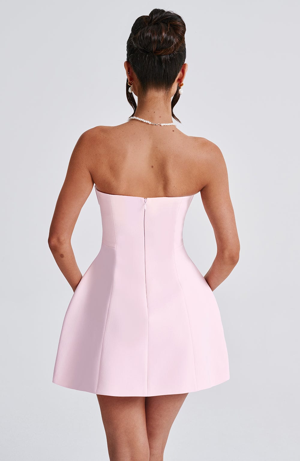 Asha Mini Dress Blush – Vestido Mini Asha Blush, Delicadeza e Elegância em Uma Peça Sofisticada